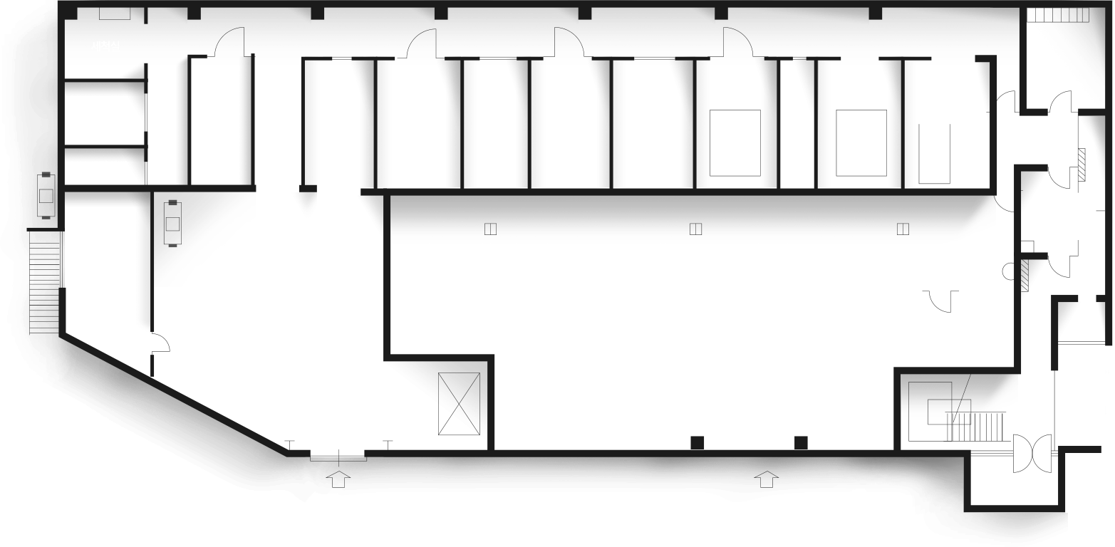 1층 생산설비 배치도